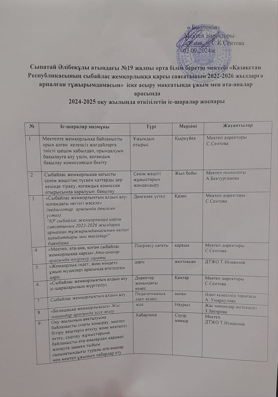 Сыбайлас жемқорлыққа қарсы күрес